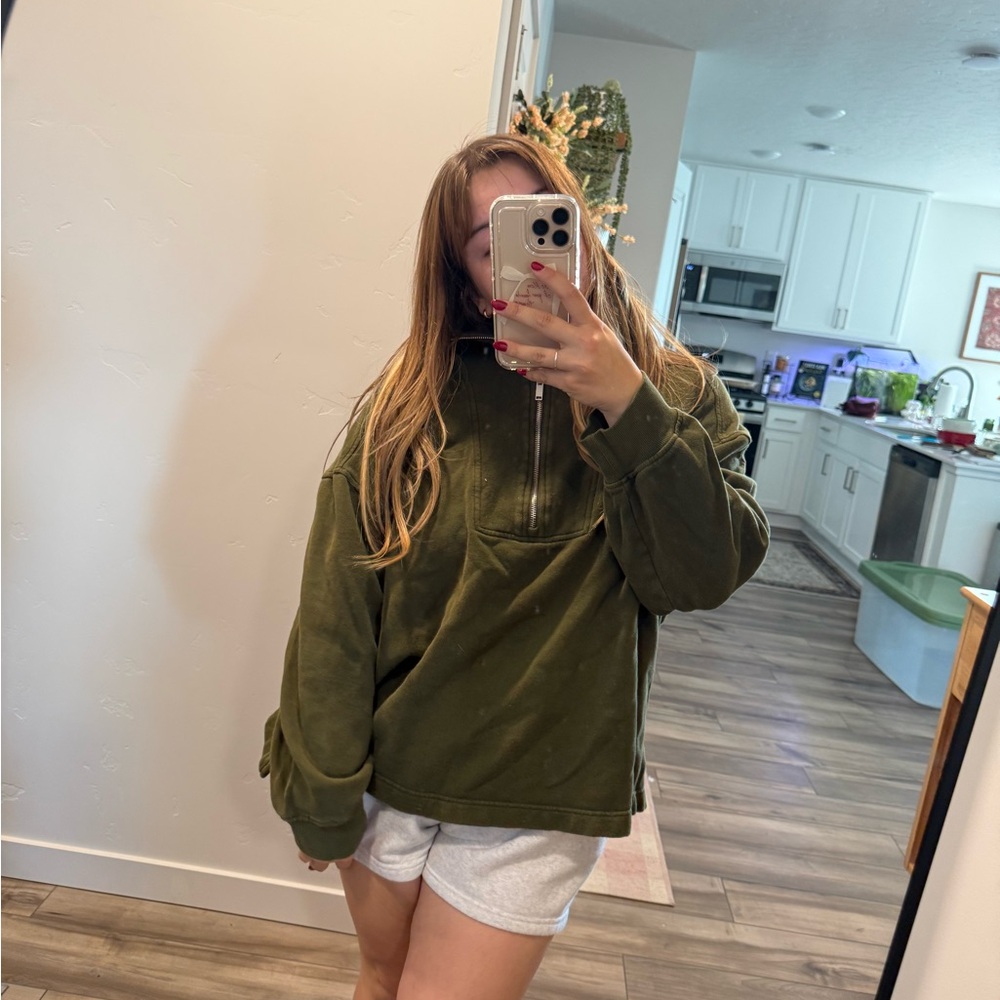 Old Navy Olive Green Women's Hoodie